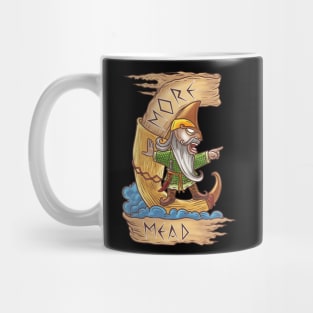 Raise a Horn: Discovering the History and Culture of Viking Beverages Mug